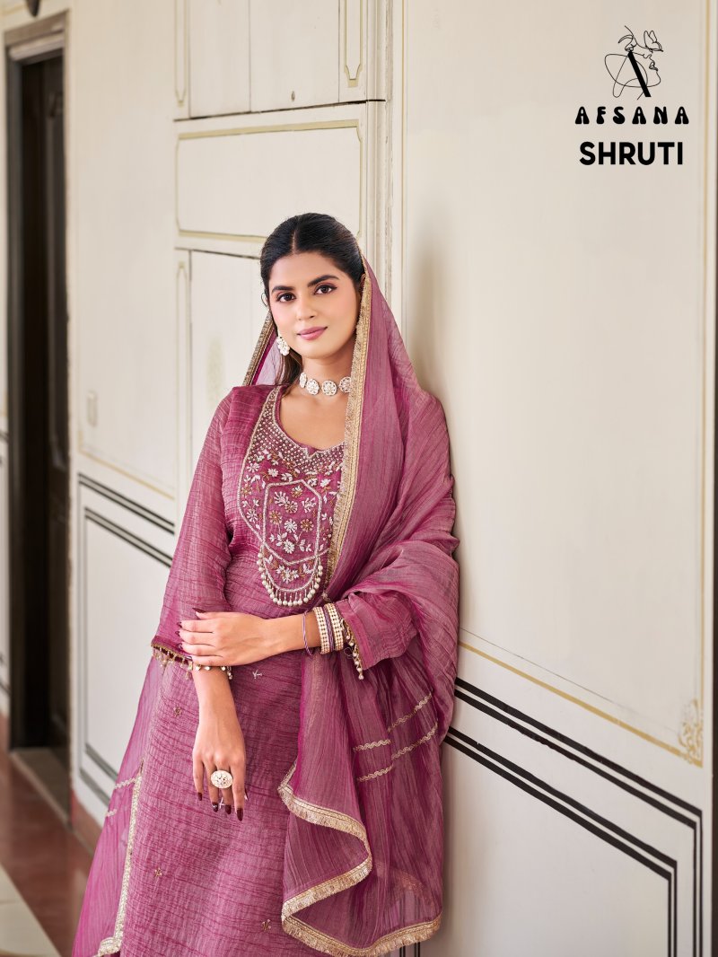 Shruti By Afsana Salsa Crush Readymade Salwar Kameez